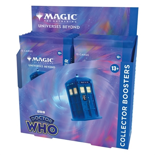Doctor Who - Collector Booster Box Display (12 Booster Packs) - Magic the Gathering TCG